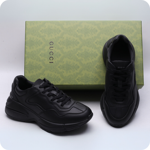 Tênis Gucci Rhyton Black v2