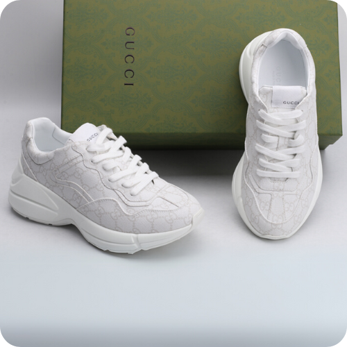 Tênis Gucci Rhyton White