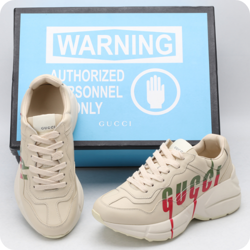 Tênis Gucci Rhyton Letter v2