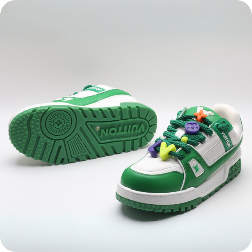 Tênis LV Trainer Green Icon Edition