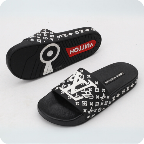 Chinelo LV Slipper Black