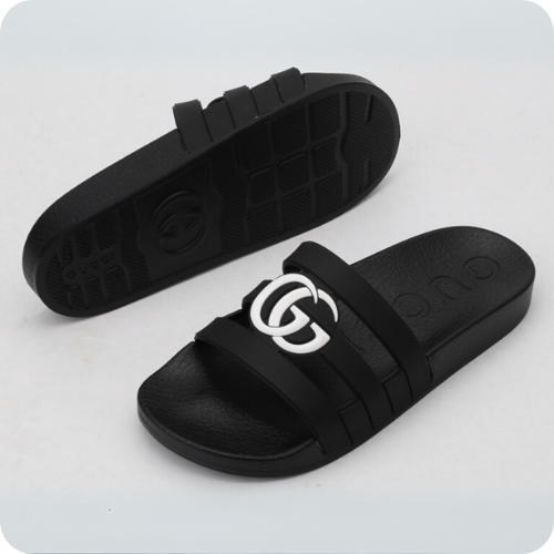 Chinelo Gucci Slipper Black