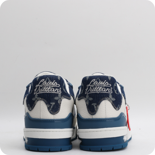 Tênis LV Trainer White Blue