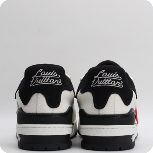 Tênis LV Trainer White Black