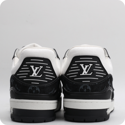 Tênis LV Trainer White Black v2