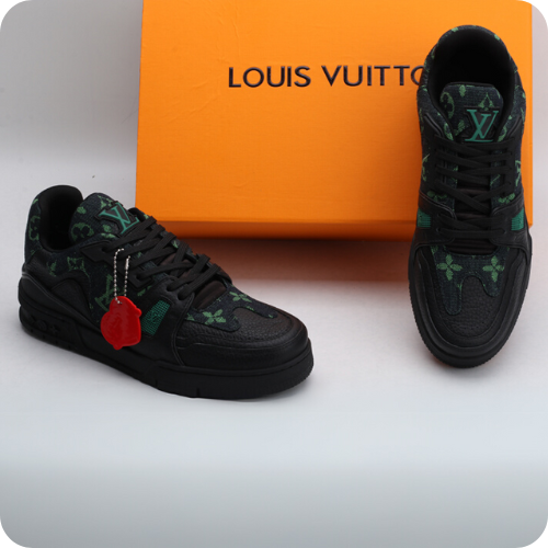Tênis LV Trainer Black Green