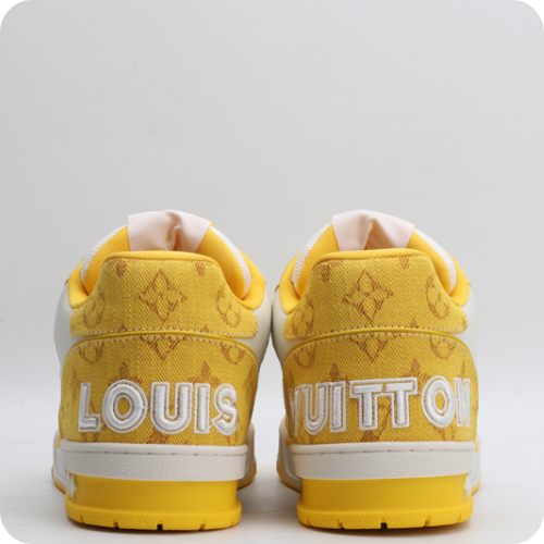 Tênis LV Trainer White Yellow v3