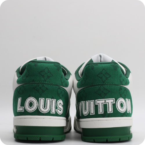 Tênis LV Trainer White Green v3