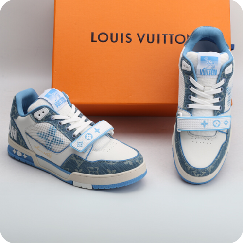 Tênis LV Trainer White Blue v3