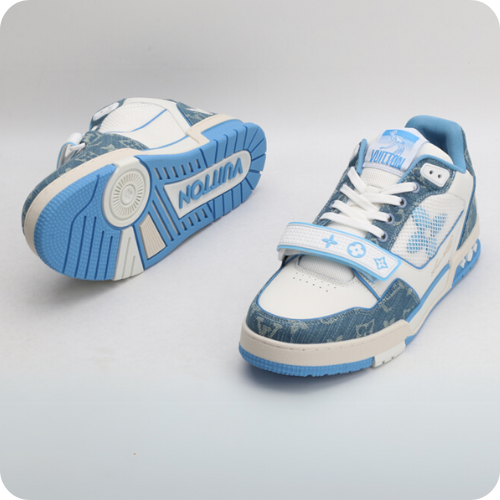 Tênis LV Trainer White Blue v3