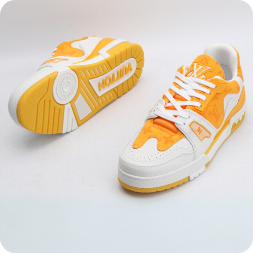 Tênis LV Trainer White Orange