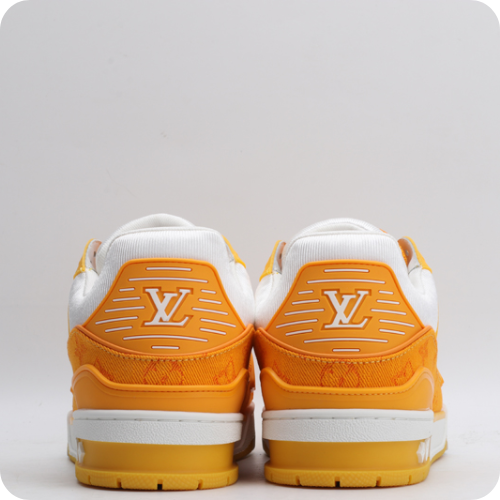 Tênis LV Trainer White Orange v2