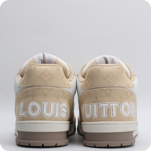 Tênis LV Trainer White Beige