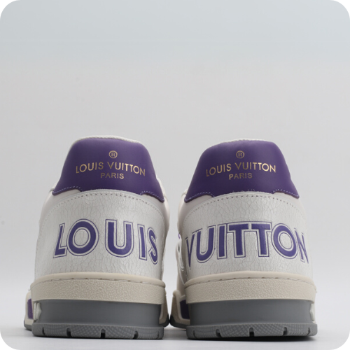 Tênis LV Trainer White Purple v3 Premium