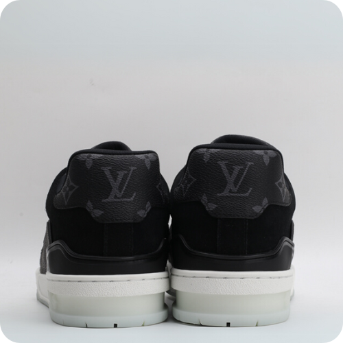Tênis LV Trainer Monogram Eclipse Black