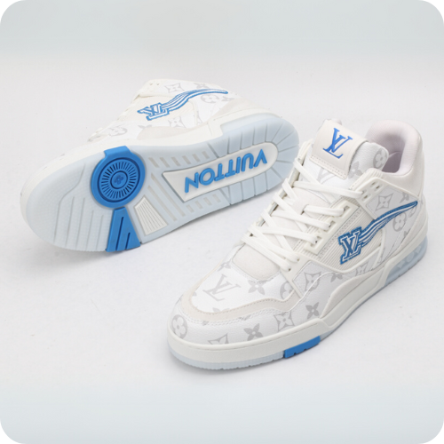 Tênis LV Trail White Blue v2